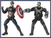 Captain America / Crossbones from Marvel Legends - Cinematic Universe 10th Anniversary - Box Sets manufactured by Hasbro [Loose]