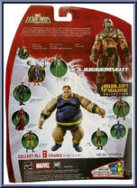 Juggernaut (X3) from Marvel Legends - Blob Series manufactured by Hasbro [Back]
