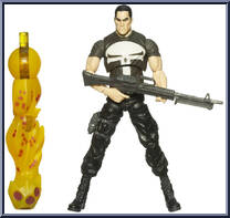 Punisher (Black Clothes) from Marvel Legends - Nemesis Series manufactured by Hasbro [Loose]