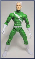 Quicksilver (Green) from Marvel Legends - Blob Series manufactured by Hasbro [Loose]