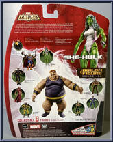She-Hulk from Marvel Legends - Blob Series manufactured by Hasbro [Back]