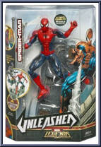 Spider-Man (Red) from Marvel Legends - Unleashed manufactured by Hasbro [Front]