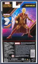 Adam Warlock from Marvel Legends - Infinite Series - Cosmo Series manufactured by Hasbro [Back]