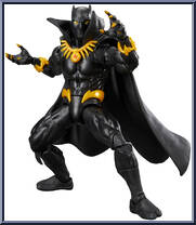 Black Panther from Marvel Legends - Infinite Series - Void Series manufactured by Hasbro [Loose]