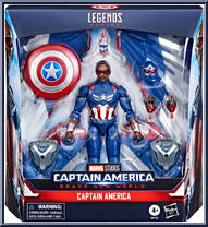 Captain America from Marvel Legends - Infinite Series - Captain America: Brave New World manufactured by Hasbro [Front]