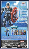 Captain America (Stealth) (Gamerverse) from Marvel Legends - Infinite Series - Joe Fixit Series manufactured by Hasbro [Back]