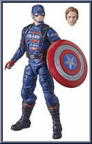 Captain America (John F. Walker) from Marvel Legends - Infinite Series - Exclusives manufactured by Hasbro [Loose]