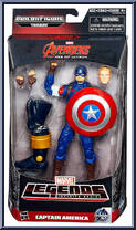 Captain America from Marvel Legends - Infinite Series - Thanos Series manufactured by Hasbro [Front]