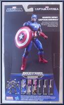 Captain America (Marvel Now!) from Marvel Legends - Infinite Series - Mandroid Series manufactured by Hasbro [Back]