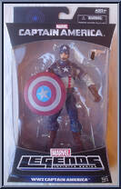 Captain America (WW2) from Marvel Legends - Infinite Series - Exclusives manufactured by Hasbro [Front]