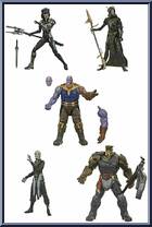 Children of Thanos from Marvel Legends - Infinite Series - Exclusives manufactured by Hasbro [Loose]