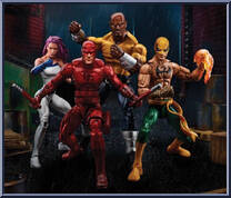 Defenders Box Set from Marvel Legends - Infinite Series - Exclusives manufactured by Hasbro [Loose]