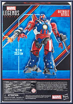Detroit Steel from Marvel Legends - Infinite Series - Exclusives manufactured by Hasbro [Back]