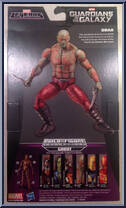 Drax from Marvel Legends - Infinite Series - Groot Series manufactured by Hasbro [Back]