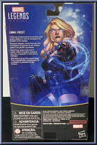 Emma Frost from Marvel Legends - Infinite Series - Exclusives manufactured by Hasbro [Back]