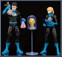 Franklin Richards / Valeria Richards (Fantastic Four) from Marvel Legends - Infinite Series - Multi-Packs manufactured by Hasbro [Loose]
