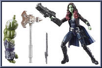 Gamora from Marvel Legends - Infinite Series - Gladiator Hulk 'Best Of MCU' Series manufactured by Hasbro [Loose]