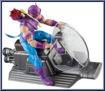 Hawkeye with Sky-Cycle from Marvel Legends - Infinite Series - Avengers - Beyond Earth's Mightiest manufactured by Hasbro [Loose]