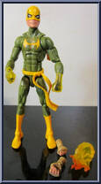 Iron Fist from Marvel Legends - Infinite Series - Dormammu Series manufactured by Hasbro [Loose]