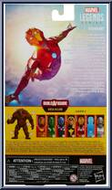 Ironheart from Marvel Legends - Infinite Series - Ursa Major Series manufactured by Hasbro [Back]