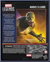 Lizard from Marvel Legends - Infinite Series - Spider-Man - No Way Home manufactured by Hasbro [Back]