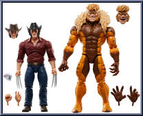 Logan / Sabretooth from Marvel Legends - Infinite Series - Multi-Packs manufactured by Hasbro [Loose]