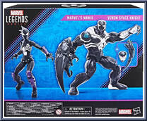 Mania / Venom (Space Knight) from Marvel Legends - Infinite Series - Exclusives manufactured by Hasbro [Back]