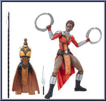 Nakia from Marvel Legends - Infinite Series - Okoye Series manufactured by Hasbro [Loose]
