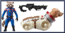 Rocket from Marvel Legends - Infinite Series - Cosmo Series manufactured by Hasbro [Loose]