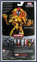 Scream from Marvel Legends - Infinite Series - Monster Venom Series manufactured by Hasbro [Back]