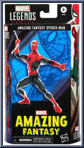 Spider-Man (Amazing Fantasy) from Marvel Legends - Infinite Series - Exclusives manufactured by Hasbro [Front]
