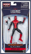 Spider-Man from Marvel Legends - Infinite Series - Molten Man Series manufactured by Hasbro [Front]