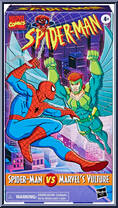 Spider-Man vs Marvel's Vulture from Marvel Legends - Infinite Series - Spider-Man - Animated Series manufactured by Hasbro [Front]