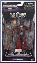 Star-Lord from Marvel Legends - Infinite Series - Groot Series manufactured by Hasbro [Front]