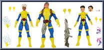 Storm / Forge / Jubilee from Marvel Legends - Infinite Series - X-Men manufactured by Hasbro [Loose]