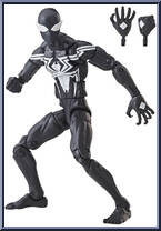 Symbiote Spider-Man from Marvel Legends - Infinite Series - Kingpin Series manufactured by Hasbro [Loose]