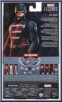 U.S. Agent from Marvel Legends - Infinite Series - Captain America Series manufactured by Hasbro [Back]