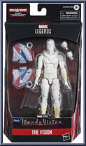 Vision (White) from Marvel Legends - Infinite Series - Captain America Series manufactured by Hasbro [Front]
