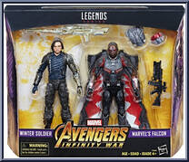 Winter Soldier / Falcon from Marvel Legends - Infinite Series - Exclusives manufactured by Hasbro [Front]