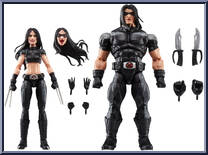 X-23 / Warpath from Marvel Legends - Infinite Series - X-Force manufactured by Hasbro [Loose]