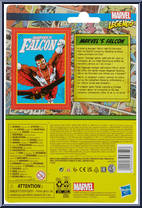 Falcon from Marvel Legends - Retro - Basic Series manufactured by Hasbro [Back]