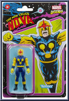 Nova from Marvel Legends - Retro - Basic Series manufactured by Hasbro [Front]