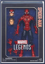 Spider-Man from Marvel Legends Series - 12" Scale manufactured by Hasbro [Front]