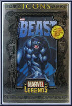 Beast from Marvel Legends - Icons - Series 3 manufactured by Toy Biz [Back]