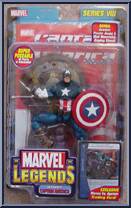 Captain America (Ultimate) from Marvel Legends - Series  8 manufactured by Toy Biz [Front]
