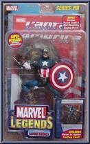 Captain America (Ultimate) from Marvel Legends - Series  8 manufactured by Toy Biz [Front]