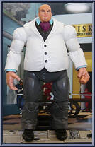 Kingpin (Black Jacket) vs Daredevil (Unmasked) from Marvel Legends - Face Off Sets - Series 1 manufactured by Toy Biz [Loose]