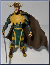 Loki (Crown of Lies) from Marvel Legends - Series 13 - Onslaught Series manufactured by Toy Biz [Loose]