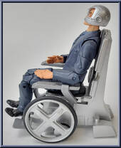 Professor X from Marvel Legends - Series  9 - Galactus Series manufactured by Toy Biz [Loose]
