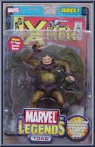 Toad from Marvel Legends - Series  1 manufactured by Toy Biz [Front]